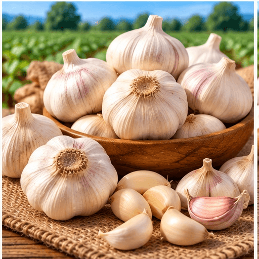 Fresh Garlic supplied by Blue Leaf Shippers Private Limited