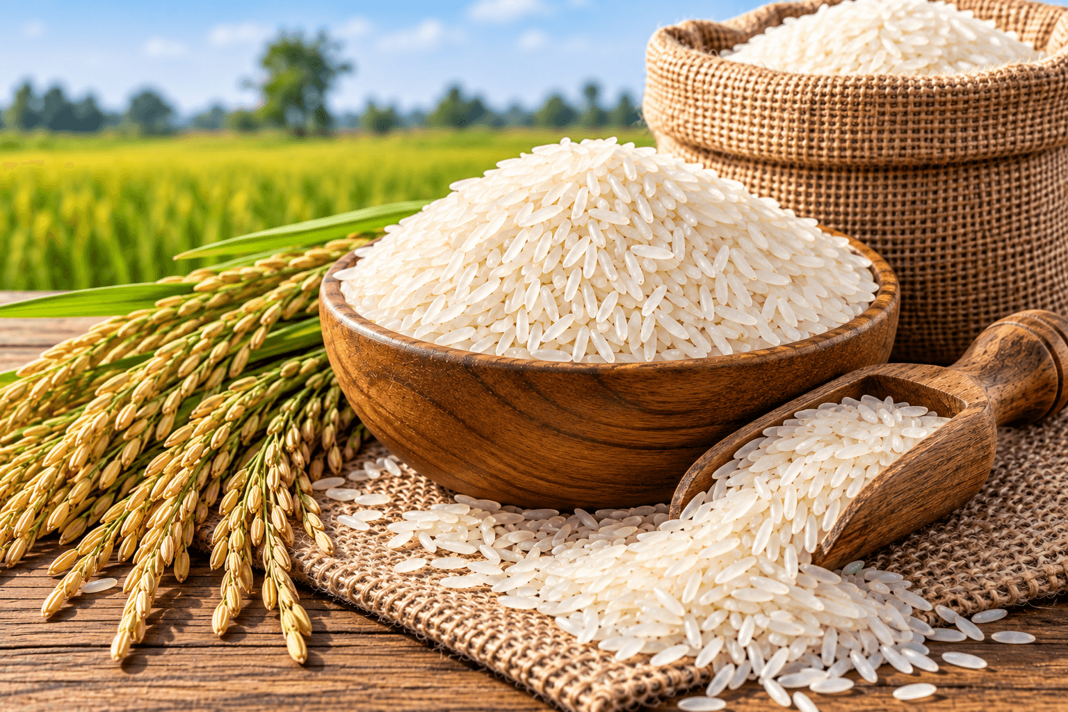Non-Basmati Rice supplied by Blue Leaf Shippers Private Limited