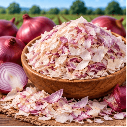 Onion Flakes supplied by Blue Leaf Shippers Private Limited