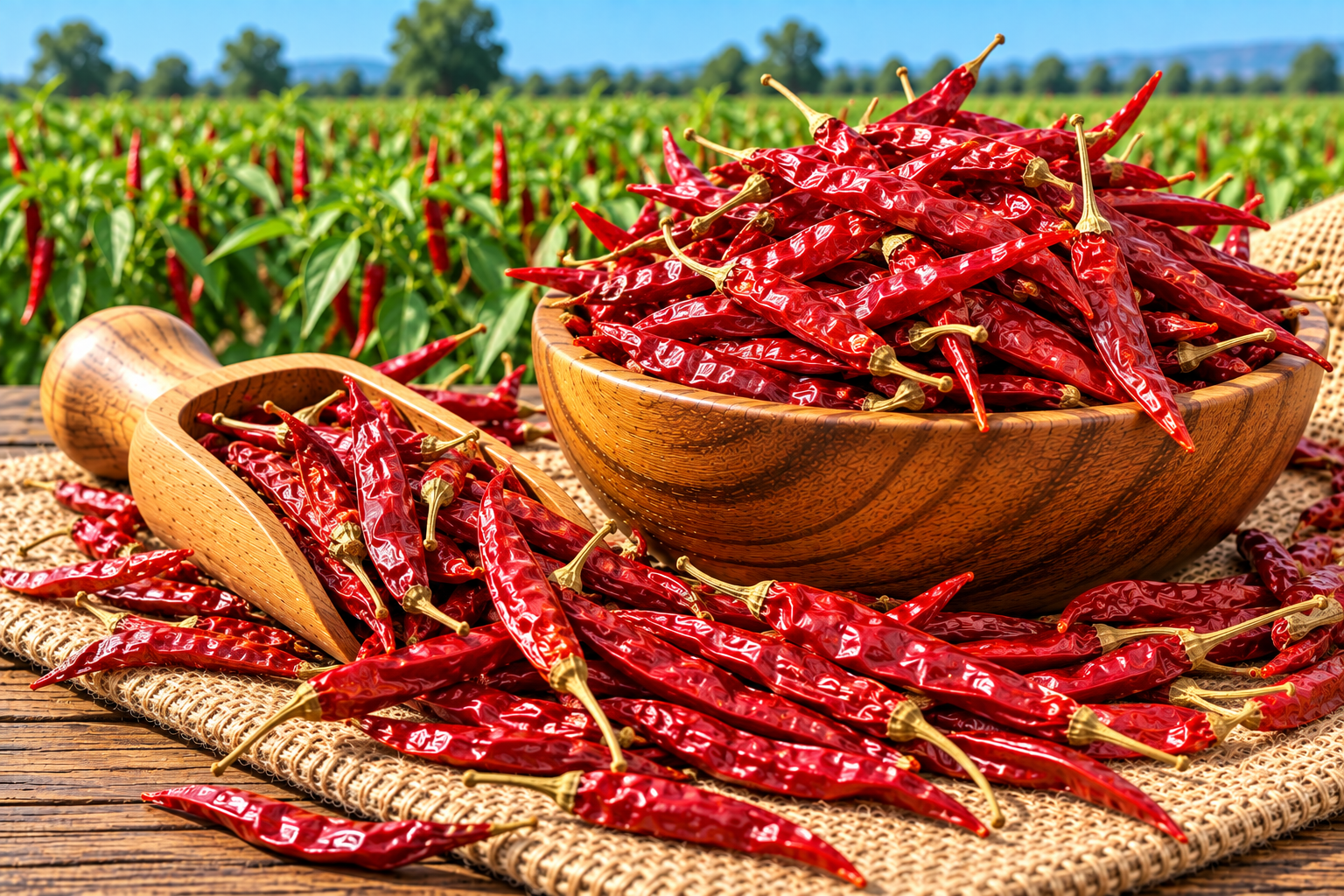 Red Chilli supplied by Blue Leaf Shippers Private Limited